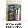 HOBBY KNIFE 683815 13pcs 