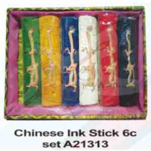 Chinese Ink Stick 6c Set A21313